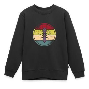 Insekten - Kinder Premium Organic Sweatshirt - Schwarz - Vorne - AI Model Kid Female (0cm)