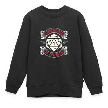 Rollenspiel - Kinder Premium Organic Sweatshirt - Schwarz - Vorne - AI Model Kid Female (0cm)