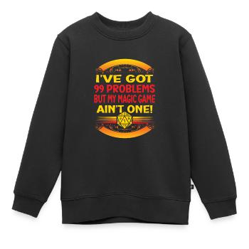 Rollenspiel - Kinder Premium Organic Sweatshirt - Schwarz - Vorne - AI Model Kid Female (0cm)