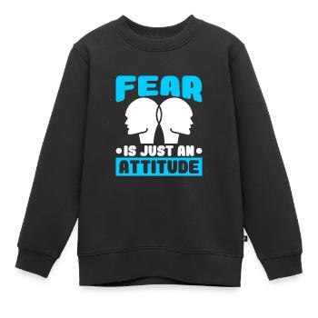 Psychologe - Kinder Premium Organic Sweatshirt - Schwarz - Vorne - AI Model Kid Female (0cm)