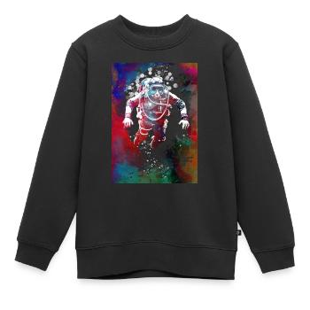 Scuba Diver Sport #diver - Kinder Premium Organic Sweatshirt - Schwarz - Vorne - AI Model Kid Female (0cm)