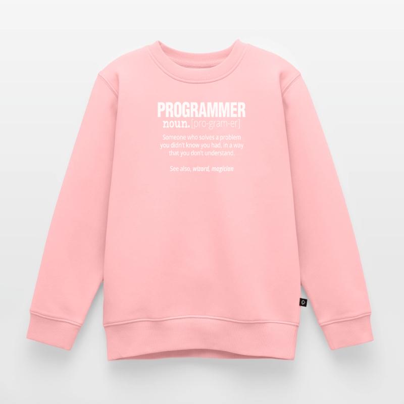 Programmeur Nom Funny Software Engineer Coder Sweat Premium enfant bio