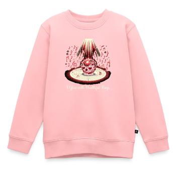 Red Light Therapy Low-level laser therapy for the - Kids Premium Organic Sweatshirt - rose - Front - AI Model Kid Female (0cm)