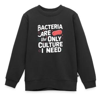 Microbiologist Microbiology Lab Staph Biology - Kinder Premium Organic Sweatshirt - Schwarz - Vorne - AI Model Kid Female (0cm)