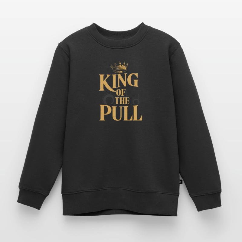 Tractor Pulling Tractor Pulling Tractor Power Farm Kids Premium Organic Sweatshirt