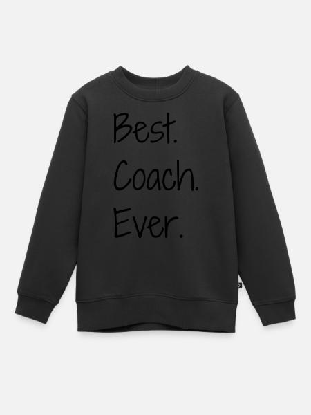 Coach / Coaching / Entraineur / Sport - Sweat Premium enfant bio - noir