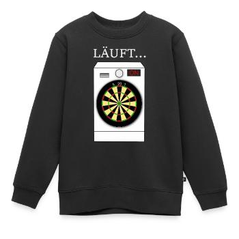 Darts Waschmaschine - Kinder Premium Organic Sweatshirt - Schwarz - Vorne - AI Model Kid Female (0cm)