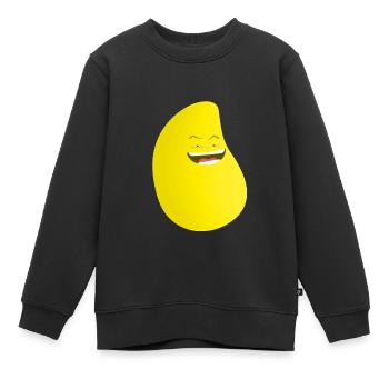 Frecher Griff - Kinder Premium Organic Sweatshirt - Schwarz - Vorne - AI Model Kid Female (0cm)