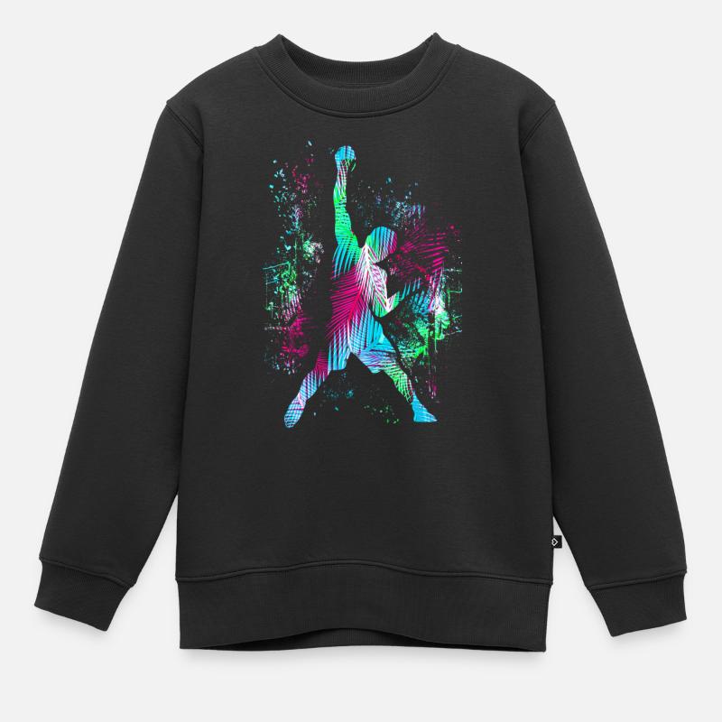 Escalade / Escalade / Escalade / Alpinisme - Sweat Premium enfant bio - noir