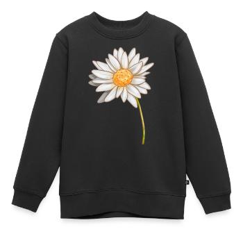 Pâquerette - Sweat Premium enfant bio - noir - Devant - AI Model Kid Female (0cm)