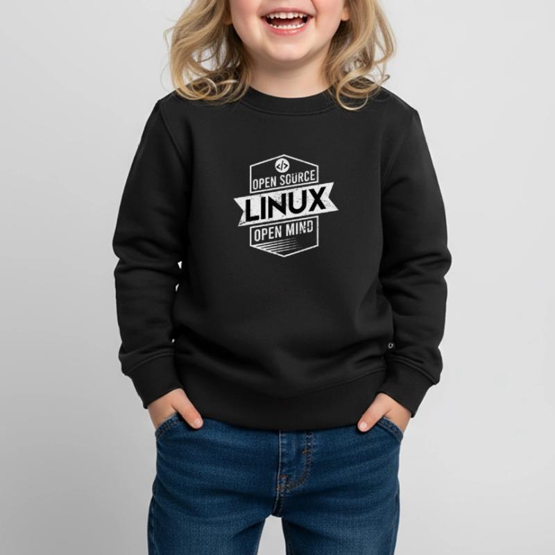 Programmeurs Linux cadeau open source Sweat Premium enfant bio