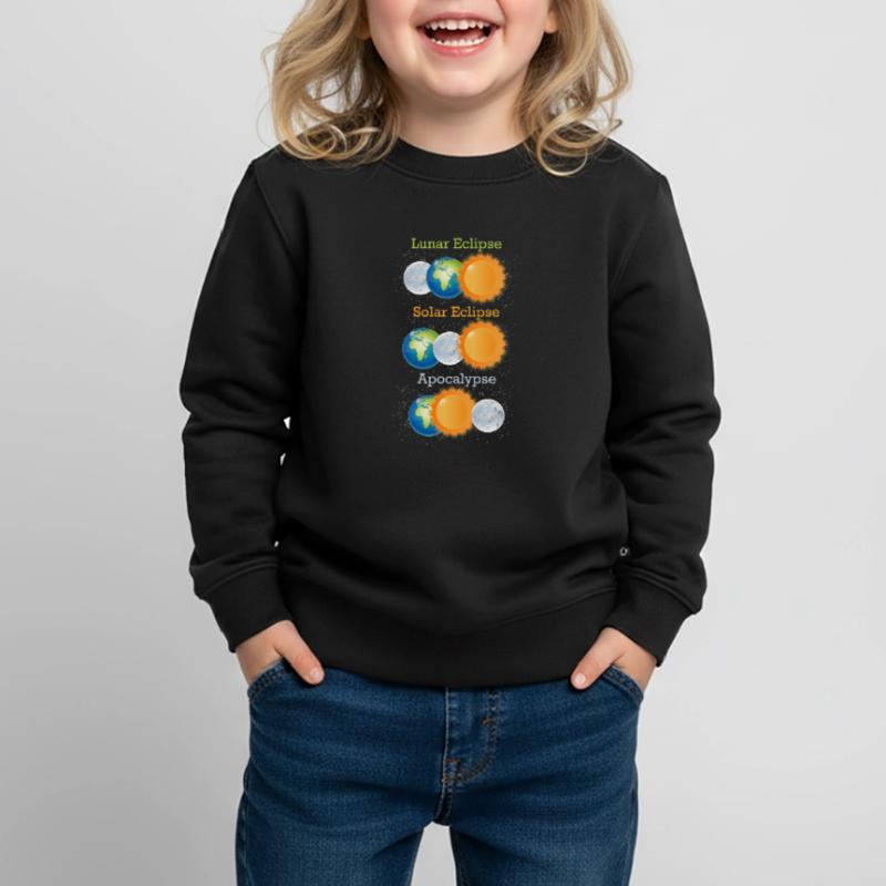 Éclipse de lune Éclipse Apocalypse Sweat Premium enfant bio