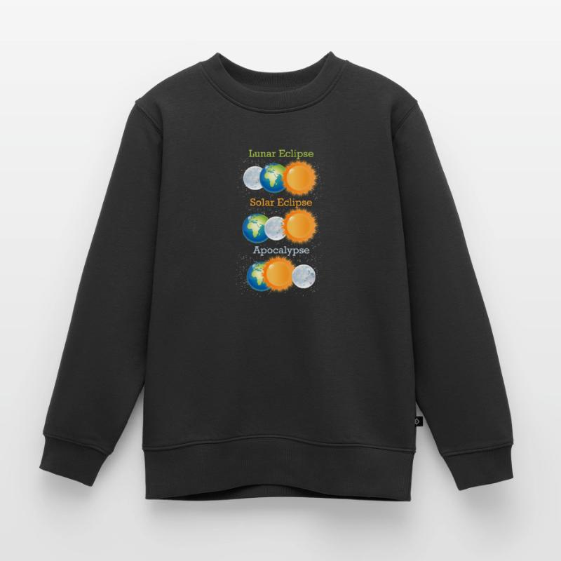 Éclipse de lune Éclipse Apocalypse Sweat Premium enfant bio