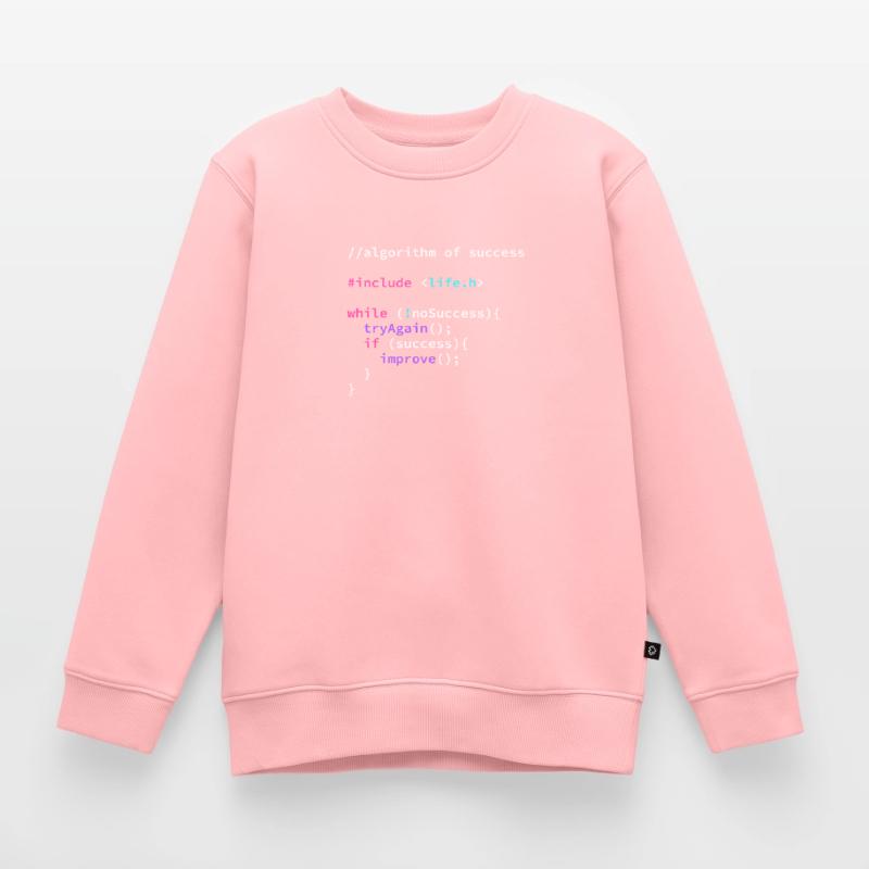 Algorithm Success Programmer Program Code Kids Premium Organic Sweatshirt