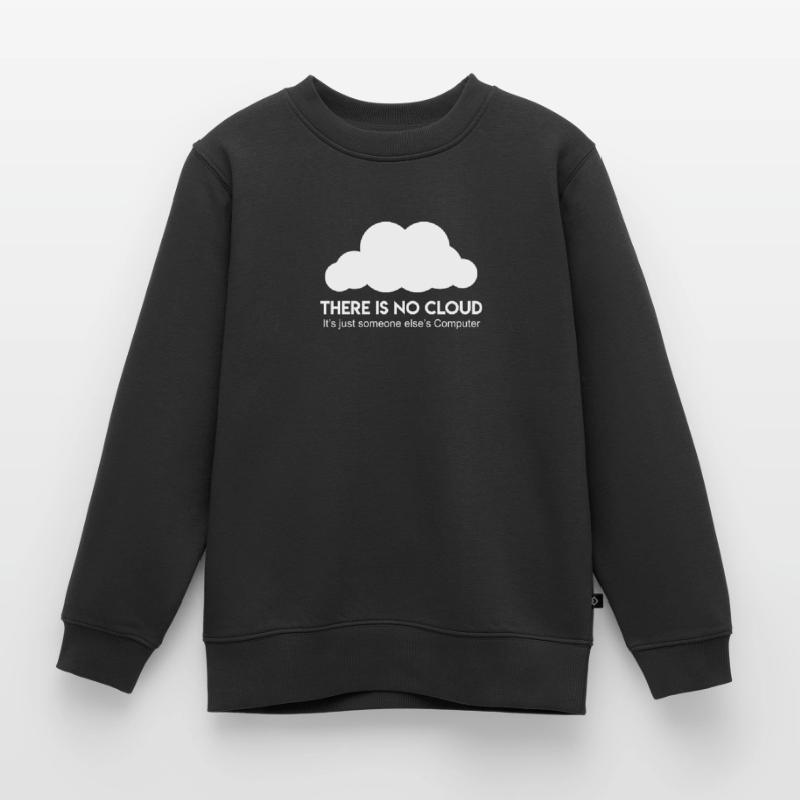 Server Cloud Spruch Informatiker Coder Kinder Premium Organic Sweatshirt