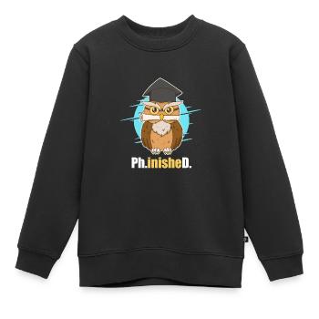 Disputation Doctor 2022 Doctorat - Sweat Premium enfant bio - noir - Devant - AI Model Kid Female (0cm)