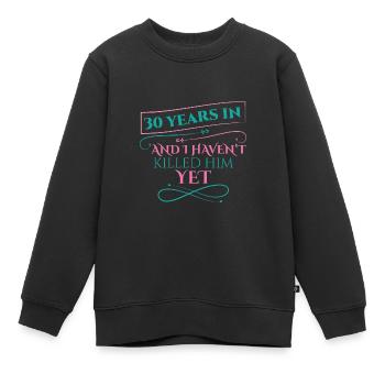 30 ans plus tard, je ne l’ai pas encore tué - Sweat Premium enfant bio - noir - Devant - AI Model Kid Female (0cm)