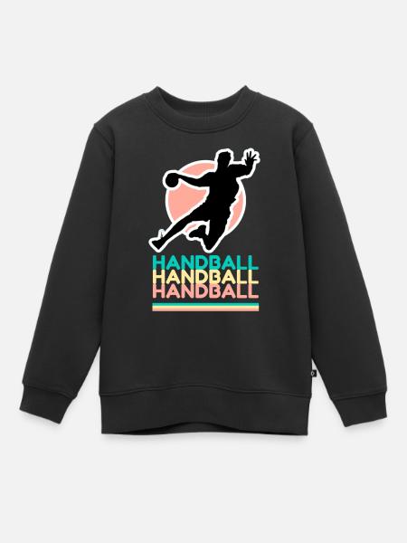 Handball, handball, handball - Sweat Premium enfant bio - noir