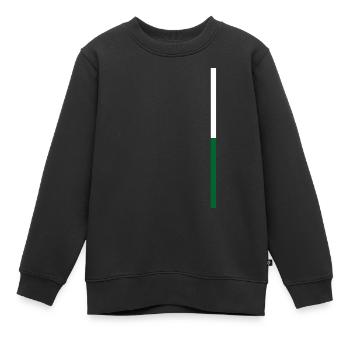 Styrie Style Bandes - Sweat Premium enfant bio - noir - Devant - AI Model Kid Female (0cm)