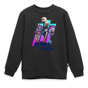 Masters Of The Universe Girls Power - Sweat Premium enfant bio - noir - Devant - AI Model Kid Female (0cm)