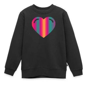 MAMA. MUTTERTAG. SCHÖNEN MUTTERTAG - Kinder Premium Organic Sweatshirt - Schwarz - Vorne - AI Model Kid Female (0cm)