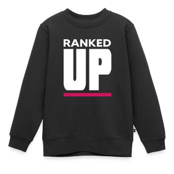 Gamer Nerd Gameplay Gamer Online Community - Sweat Premium enfant bio - noir - Devant - AI Model Kid Female (0cm)