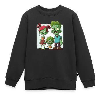 Untote Einheit - Kinder Premium Organic Sweatshirt - Schwarz - Vorne - AI Model Kid Female (0cm)