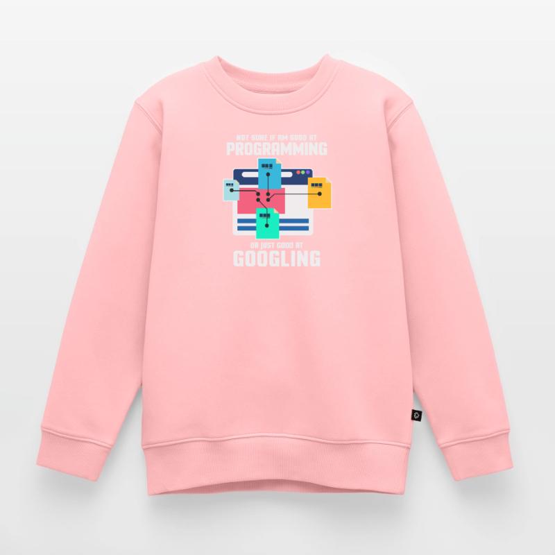 Programmierer Programmieren IT Computer Geschenk Kinder Premium Organic Sweatshirt