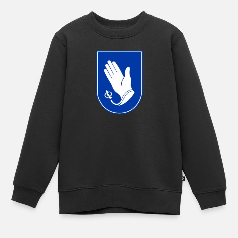 Handschuhsheim - Kinder Premium Organic Sweatshirt - Schwarz