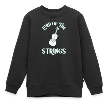 Klassische Musik - Kinder Premium Organic Sweatshirt - Schwarz - Vorne - AI Model Kid Female (0cm)