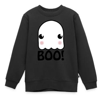 Fantôme mignon. - Sweat Premium enfant bio - noir - Devant - AI Model Kid Female (0cm)