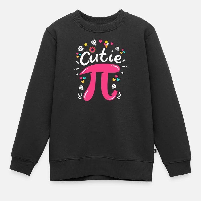 Pi jour Pi maths - Sweat Premium enfant bio - noir
