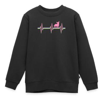Chihuahua Chihuahua-Liebhaber - Kinder Premium Organic Sweatshirt - Schwarz - Vorne - AI Model Kid Female (0cm)