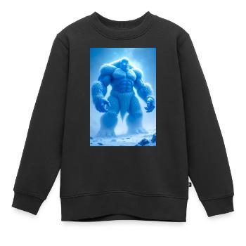 Jötunn Uralte Riesen gegen Götter im nordischen Mythos - Kinder Premium Organic Sweatshirt - Schwarz - Vorne - AI Model Kid Female (0cm)