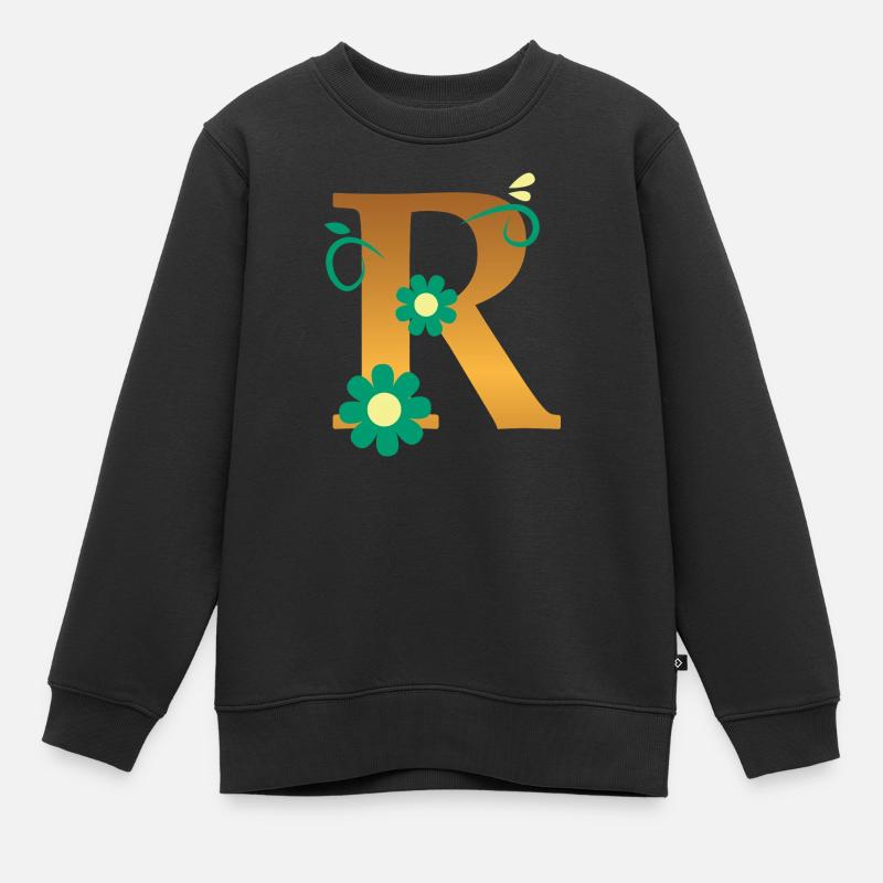 R - Sweat Premium enfant bio - noir