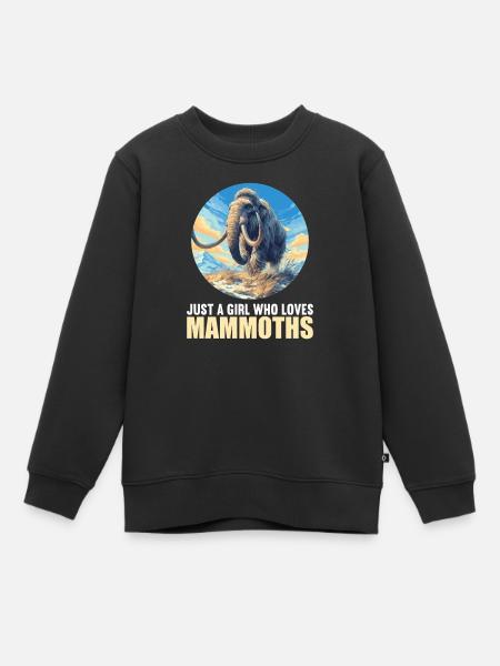 Mammuts Mammut - Kinder Premium Organic Sweatshirt - Schwarz