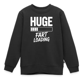 Dictons de pet, pets, cadeau de pets drôles - Sweat Premium enfant bio - noir - Devant - AI Model Kid Female (0cm)