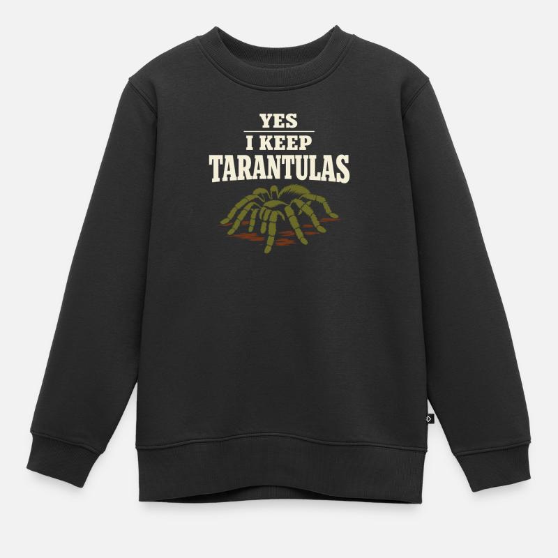 Propriétaire d’araignée Propriétaire de la Tarentule - Sweat Premium enfant bio - noir