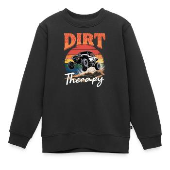 UTV Off Road 4 Wheeler Side by side - Kinder Premium Organic Sweatshirt - Schwarz - Vorne - AI Model Kid Female (0cm)