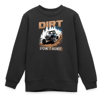 UTV Off Road 4 Wheeler Side by side - Kinder Premium Organic Sweatshirt - Schwarz - Vorne - AI Model Kid Female (0cm)
