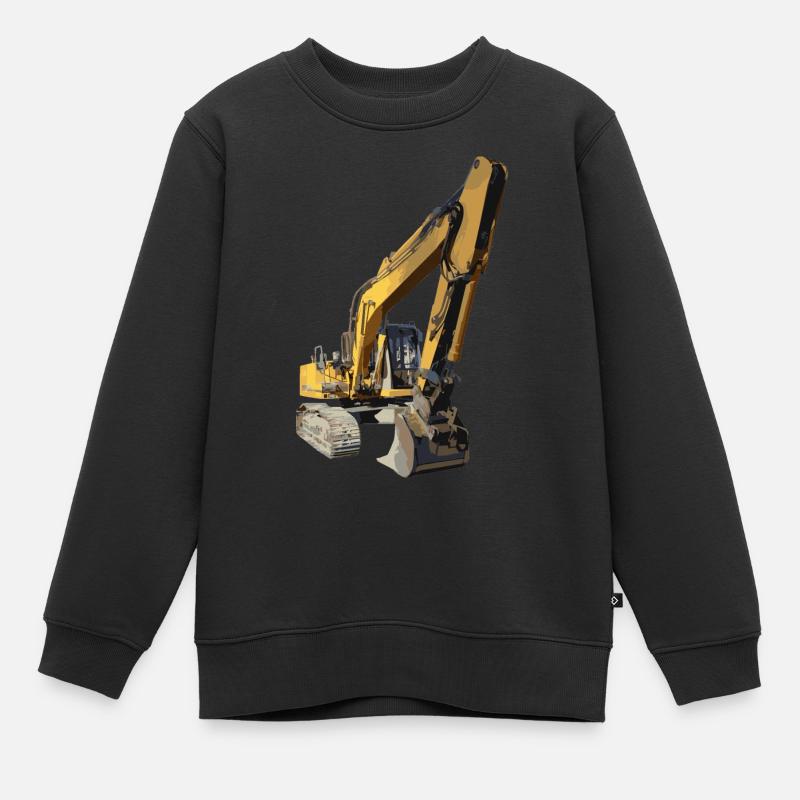 Bagger - Kinder Premium Organic Sweatshirt - Schwarz
