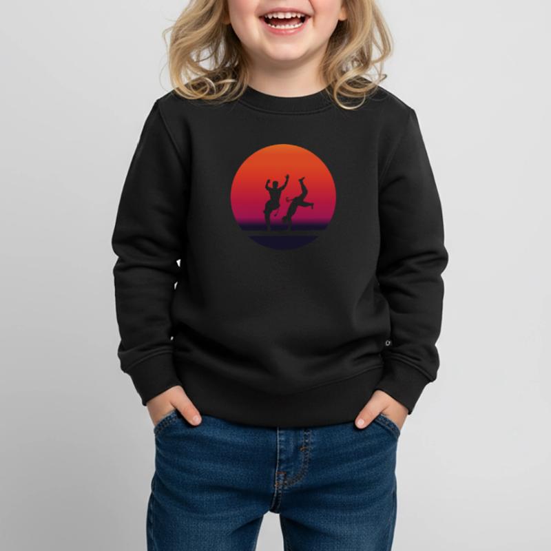 CAPOEIRA ursprüngliche Geschenkidee, die Leidenschaft bekämpft Kinder Premium Organic Sweatshirt
