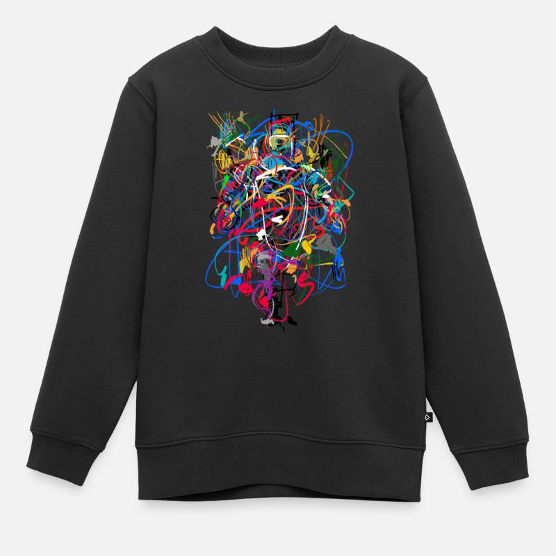 Résumé - Sweat Premium enfant bio - noir