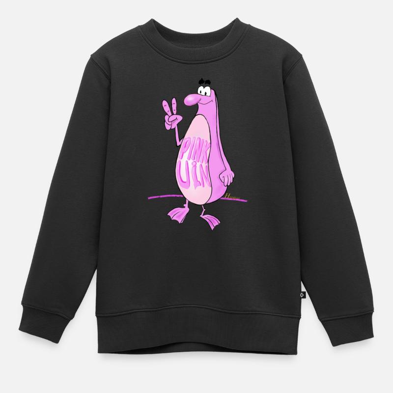 UIN ROSE - Sweat Premium enfant bio - noir