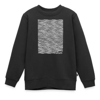 Ostsee-Liebe, Ostsee-Fans - Kinder Premium Organic Sweatshirt - Schwarz - Vorne - AI Model Kid Female (0cm)