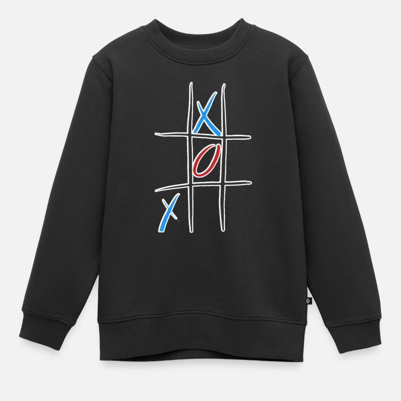 TiktaktoMadeByWpx - Kinder Premium Organic Sweatshirt - Schwarz