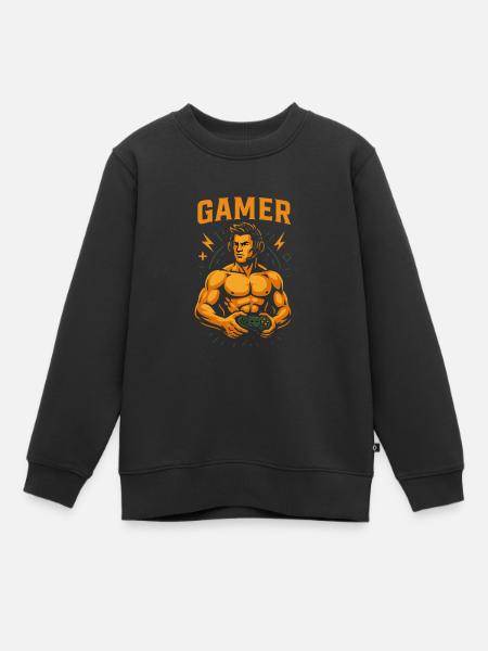 Joueur Suprême - Sweat Premium enfant bio - noir