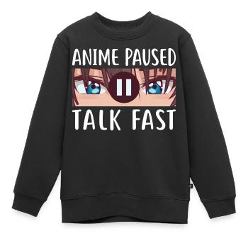 Fans D'Anime Pour Femmes E-Girls Filles Ados - Sweat Premium enfant bio - noir - Devant - AI Model Kid Female (0cm)