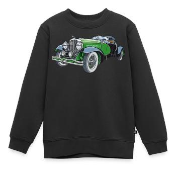 Dürsenberger Flitzer 1931 - Kinder Premium Organic Sweatshirt - Schwarz - Vorne - AI Model Kid Female (0cm)