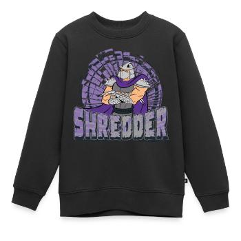 Teenage Mutant Ninja Turtles Shredder - Kinder Premium Organic Sweatshirt - Schwarz - Vorne - AI Model Kid Female (0cm)